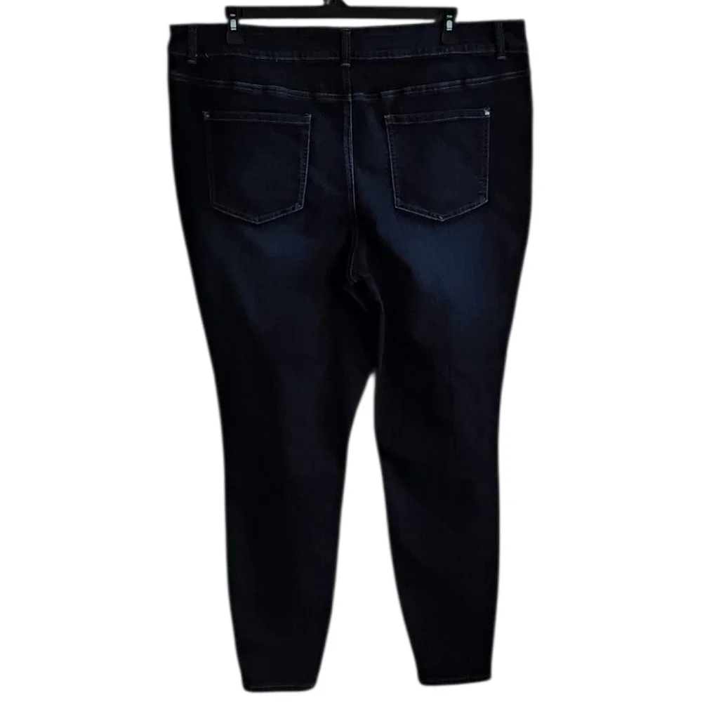 Maurices Everflex High-Rise Skinny Jeans Size 24W Long